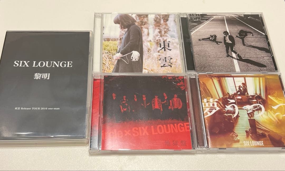 SIXLOUNGE シックスラウンジ DVD CD まとめ売り