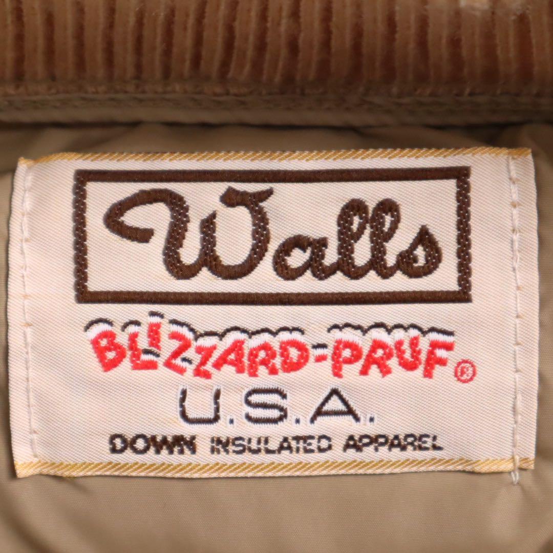 80s 90s USA製 walls ダウンベスト brizard pruf