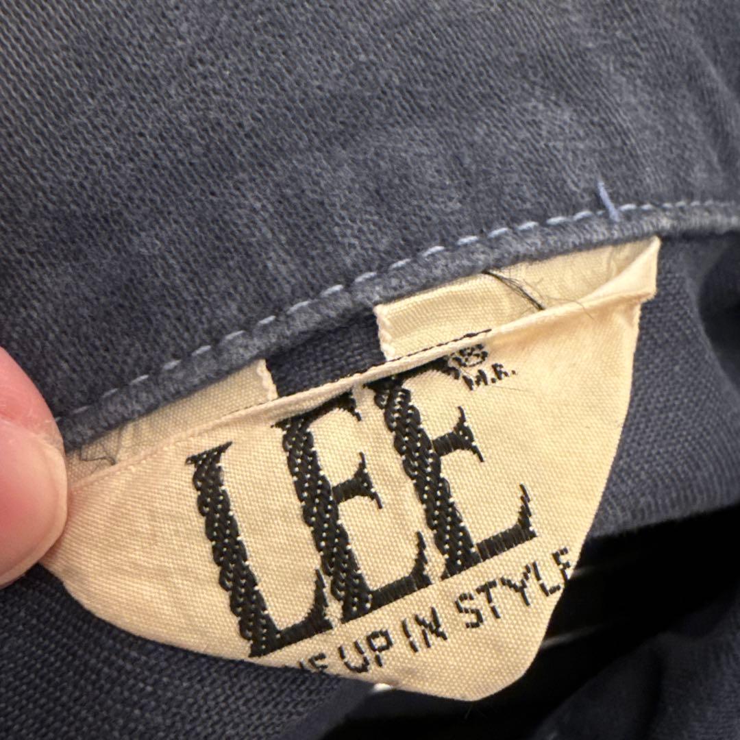 70s ヴィンテージ Lee モールスキンジャケット ネイビー