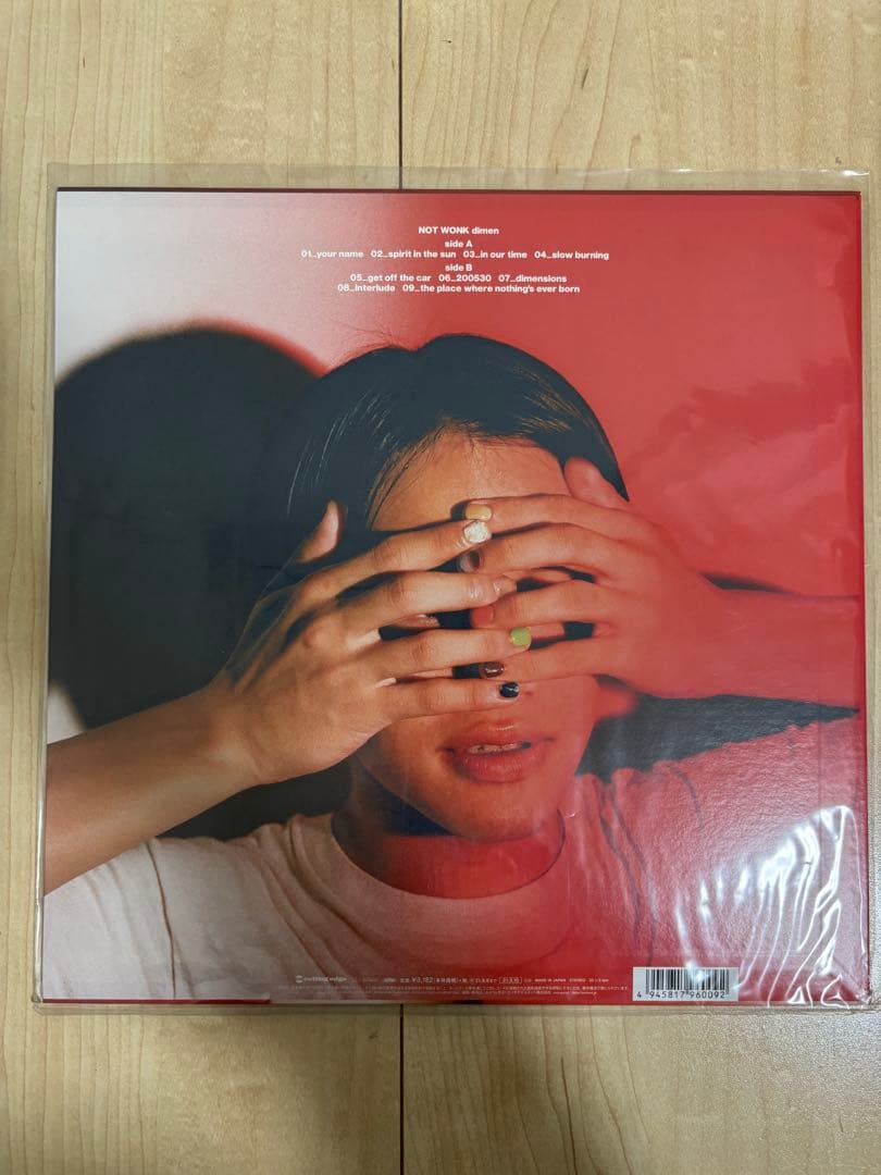 NOT WONK dimen LP レコード