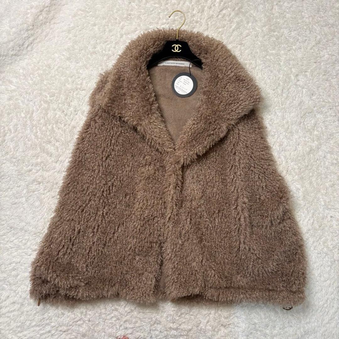 美品 タグ付 COGTHEBIGSMOKE KRISTEN VEST ベージュ