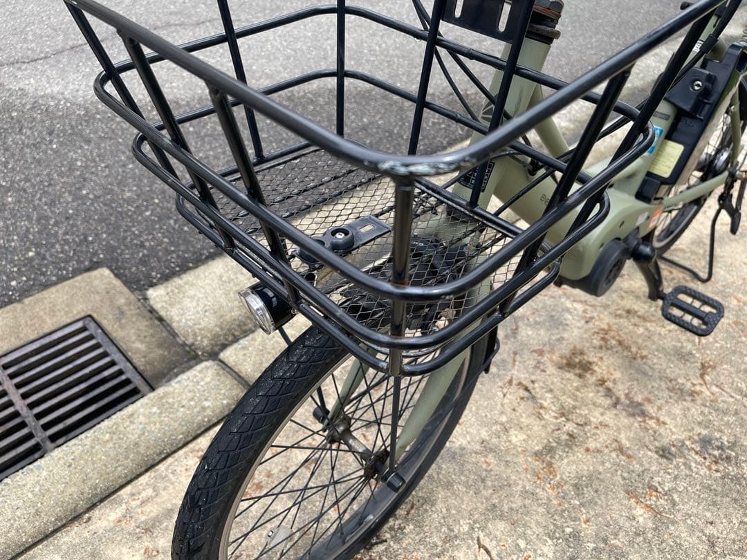 電動アシスト自転車 シティタイプ オリーブグリーン　アサヒ