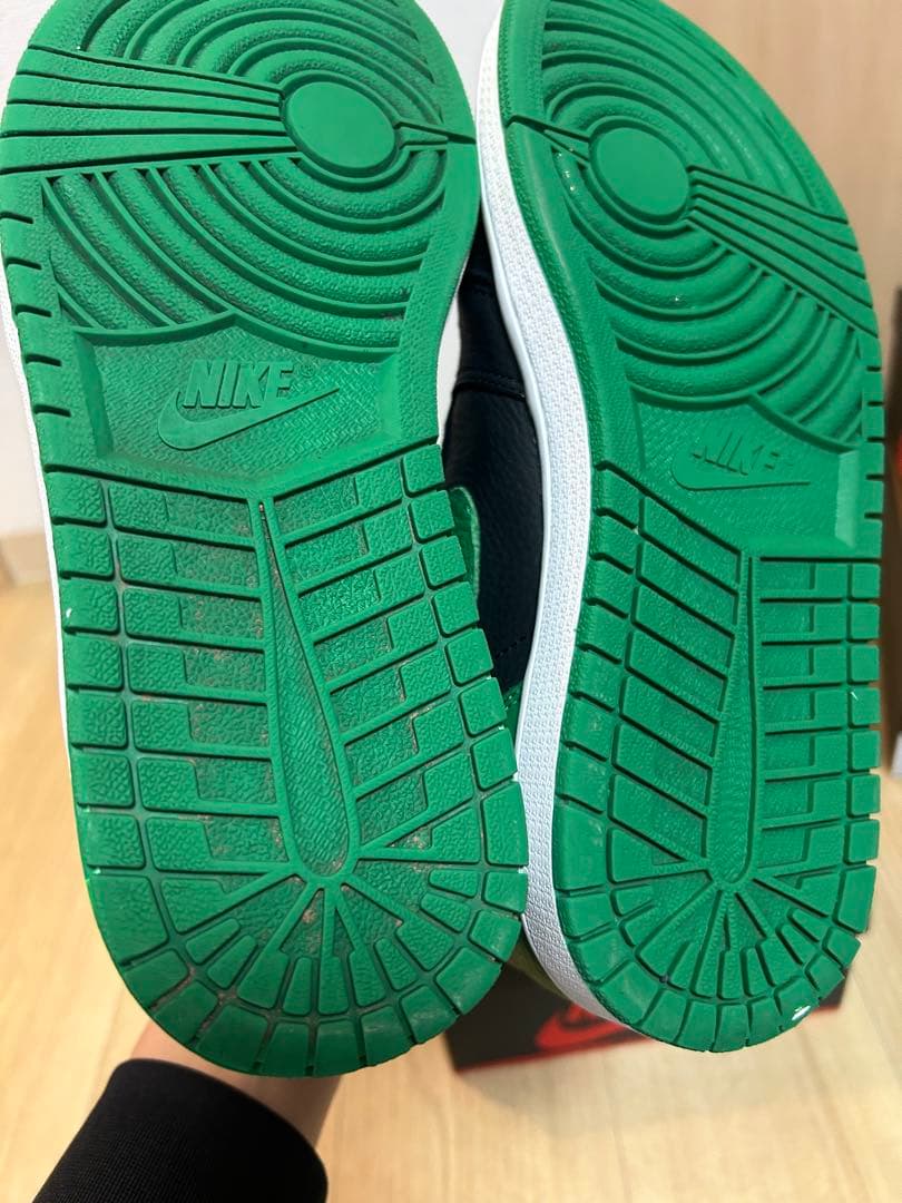 シューズ(男性用) Nike Air Jordan 1 Retro Black/Pine Green