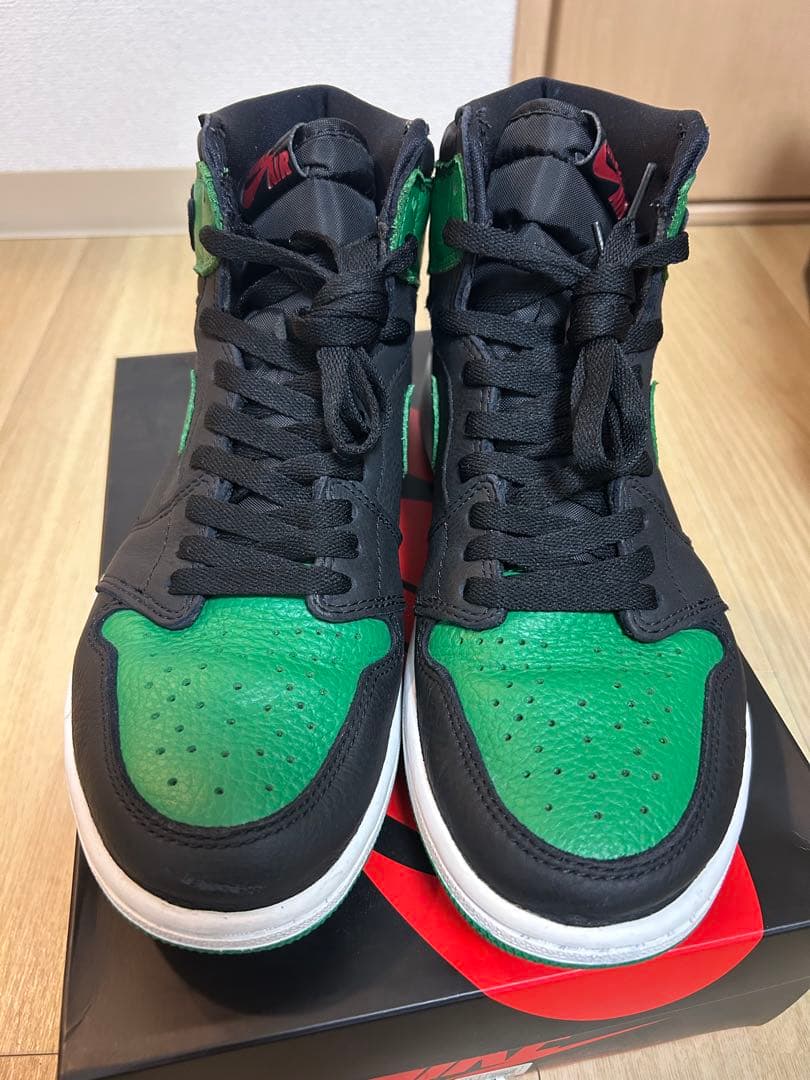 シューズ(男性用) Nike Air Jordan 1 Retro Black/Pine Green