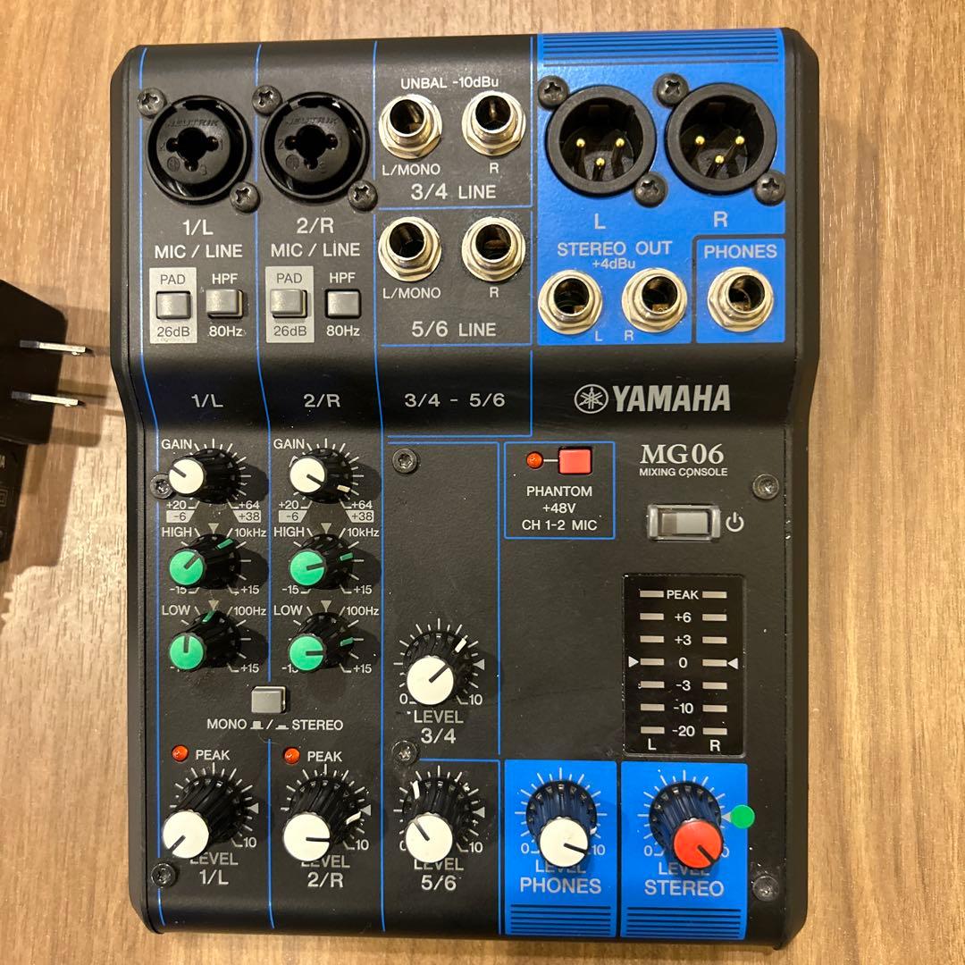 YAMAHA ヤマハ　MG06 ミキサー