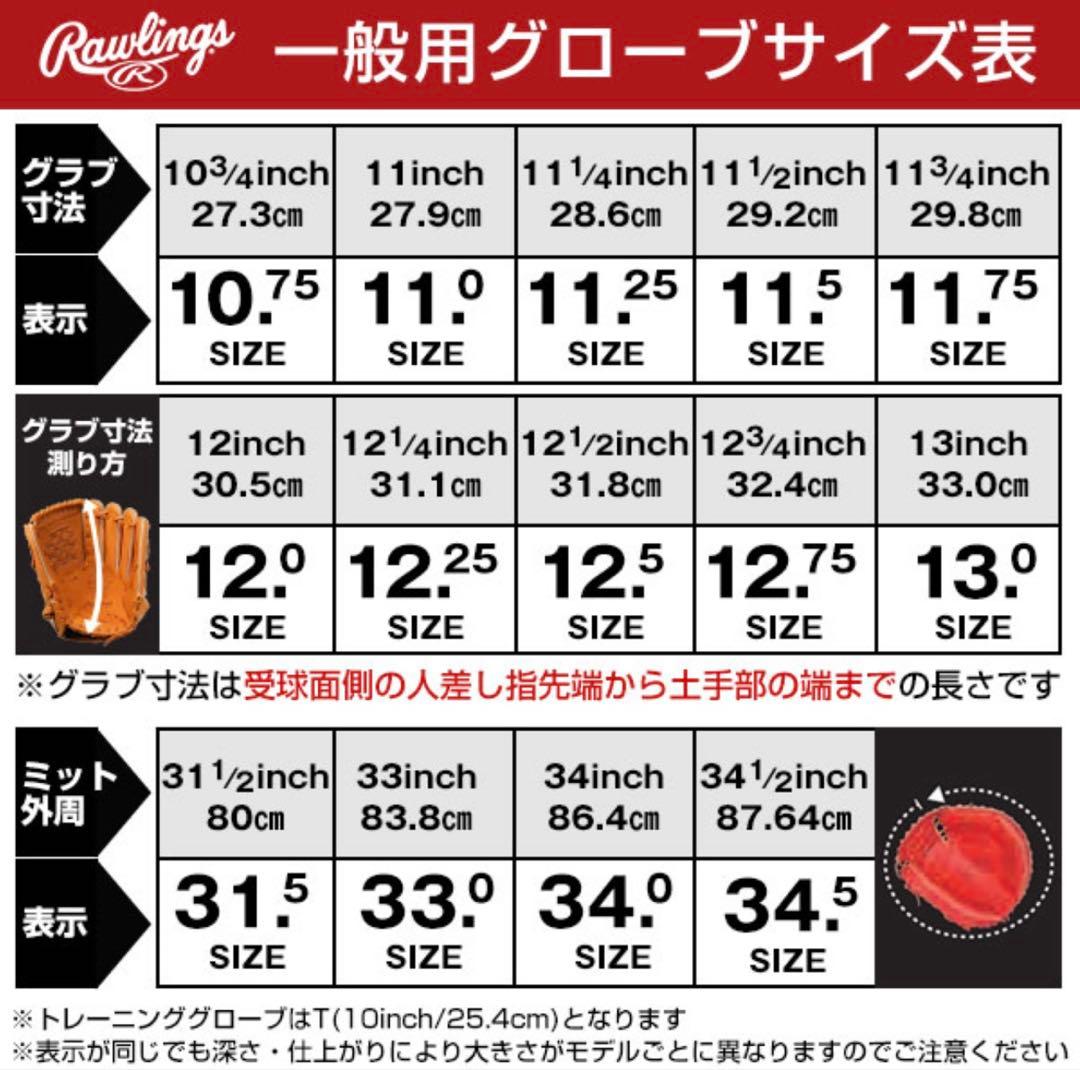 キャッチャーミット 軟式 大人 左投げ ローリングス Rawlings