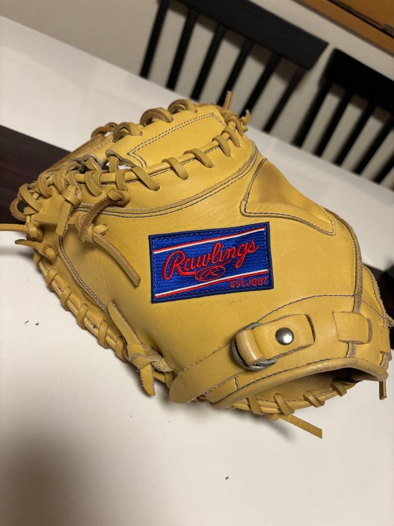 キャッチャーミット 軟式 大人 左投げ ローリングス Rawlings