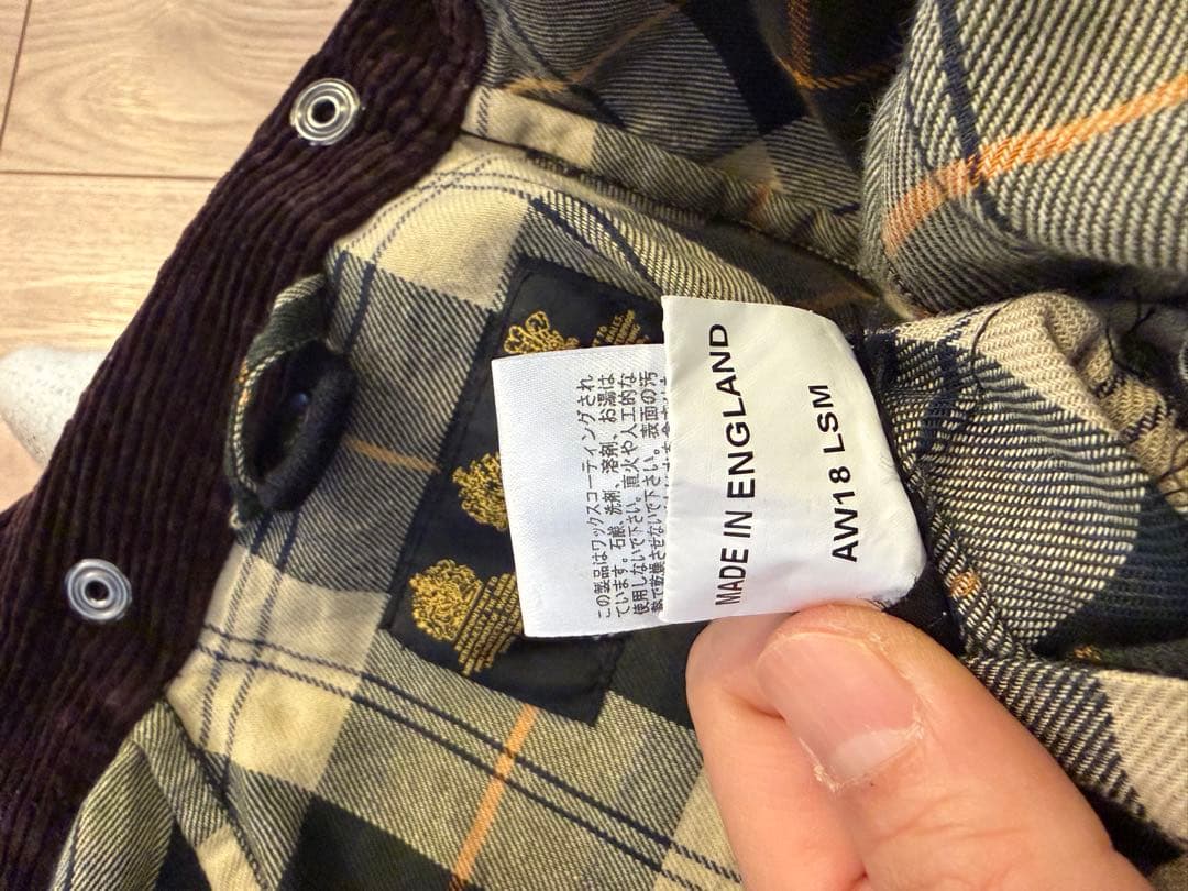 barbour ビデイル　サイズ38