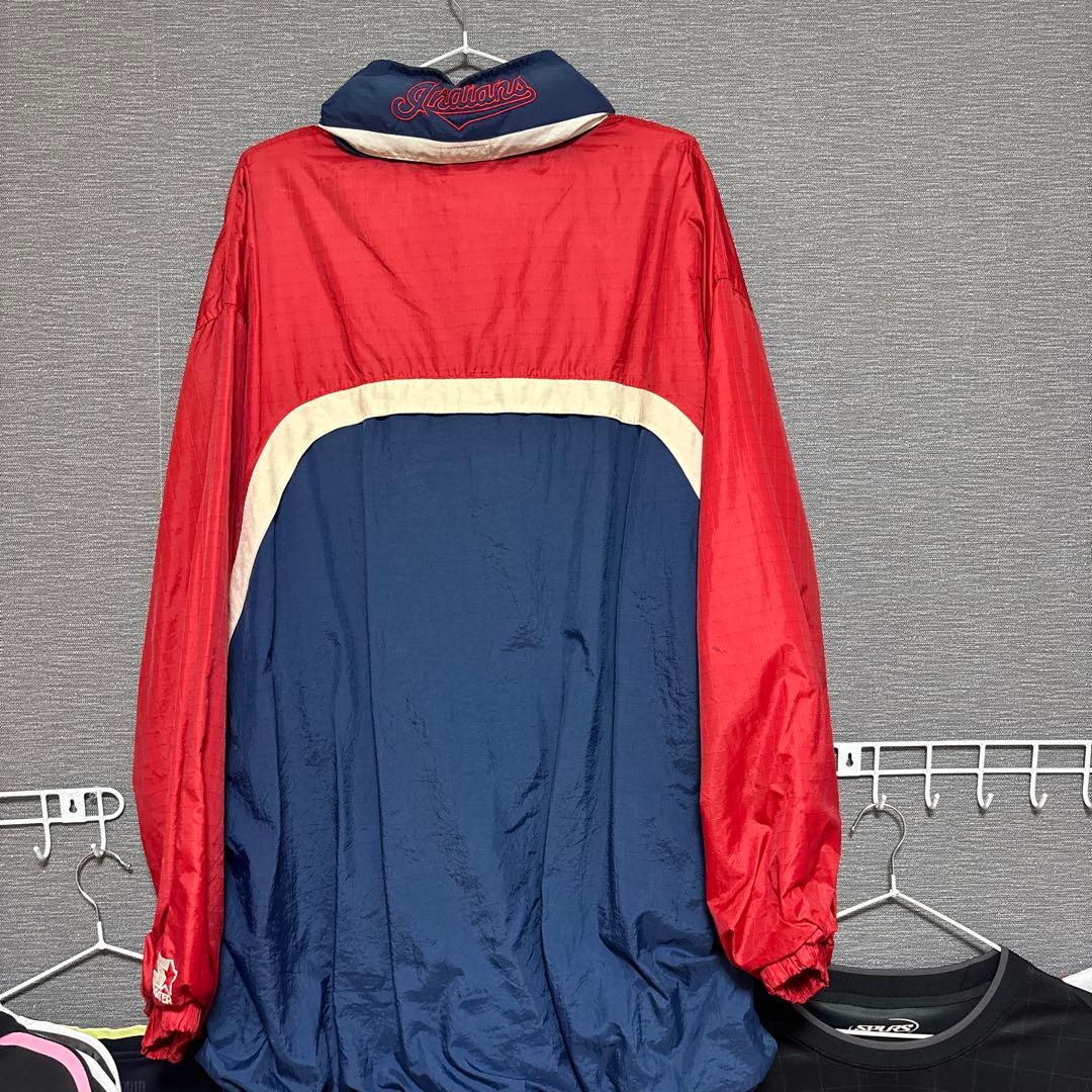 90s インディアンス ナイロンジャケットスターター MLB サイズXL