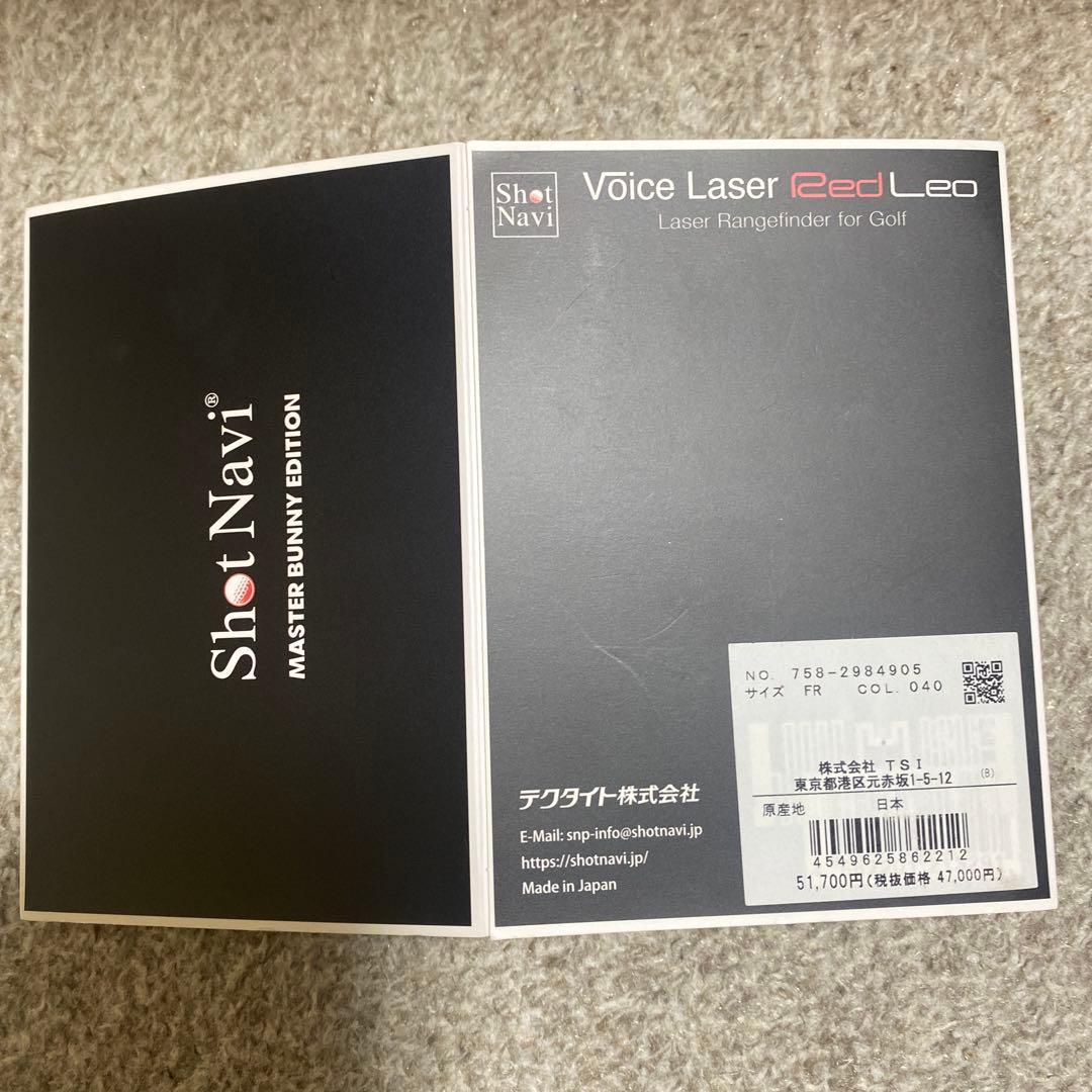 タ*ク様 極美品‼️ShotNavi VoiceLaser RedLeo