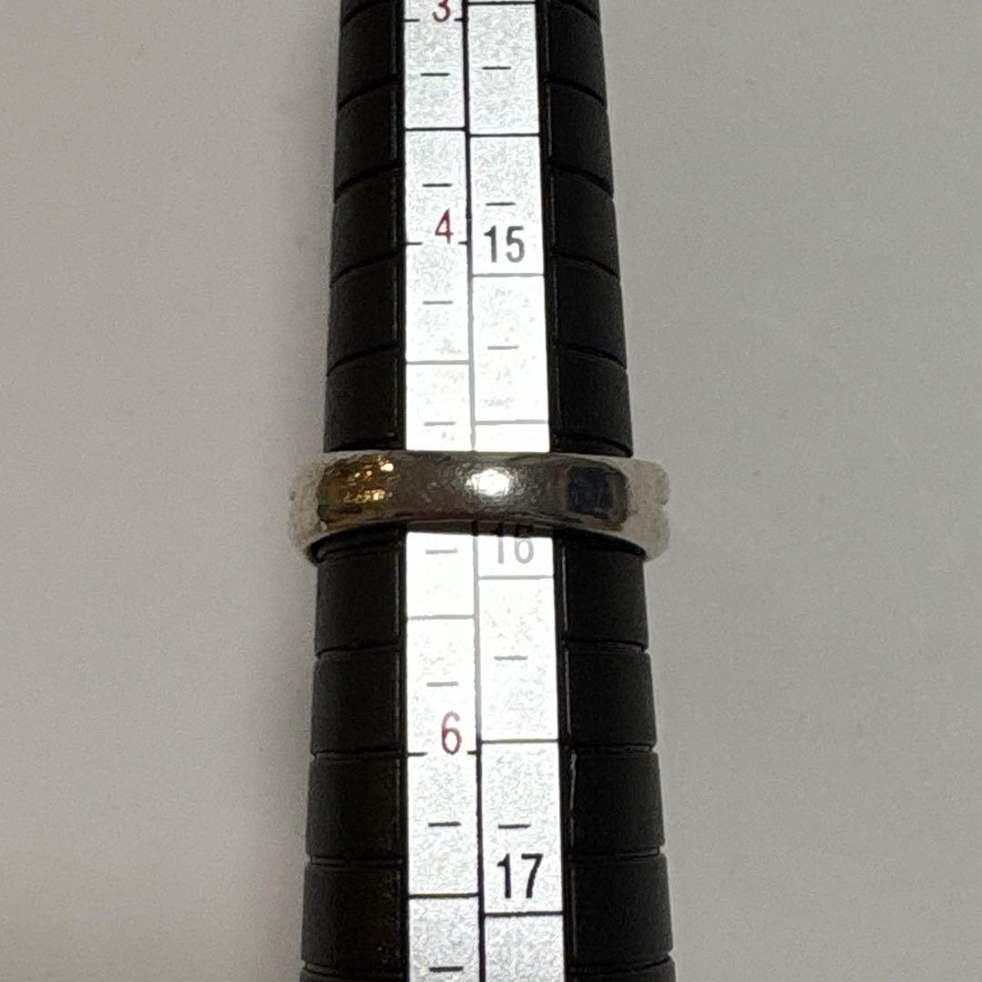 ヴァンドーム　4°C　K10　シルバー　コンビ　リング