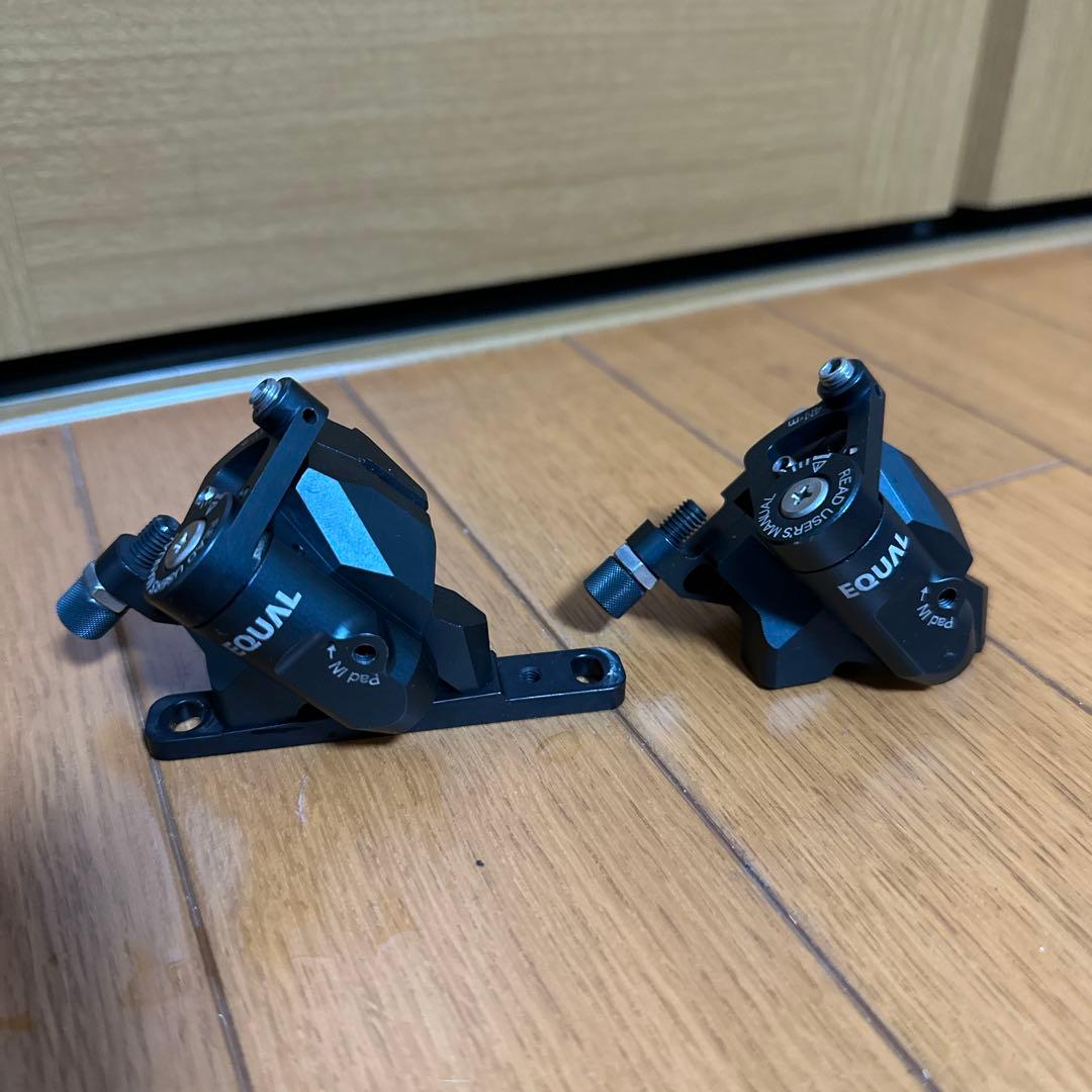 グロータック EQUAL 機械式ディスクブレーキ 黒 フラットマウント