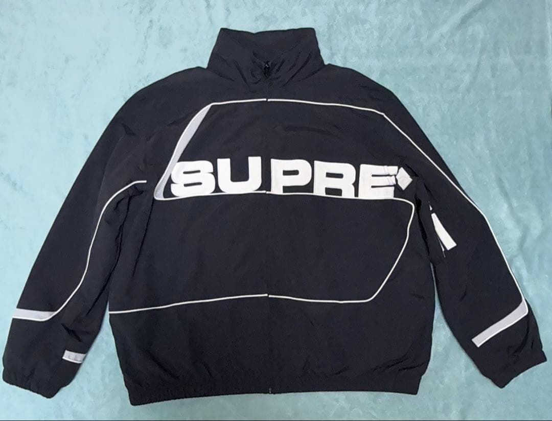 シュプシュプ　supreme s paneled track jacket