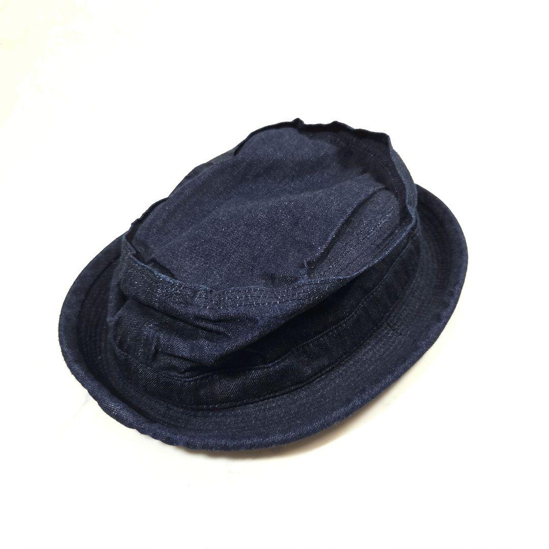 未使用級✨シュガーケーン 10ozデニム ポークパイハット インディゴ 1/2