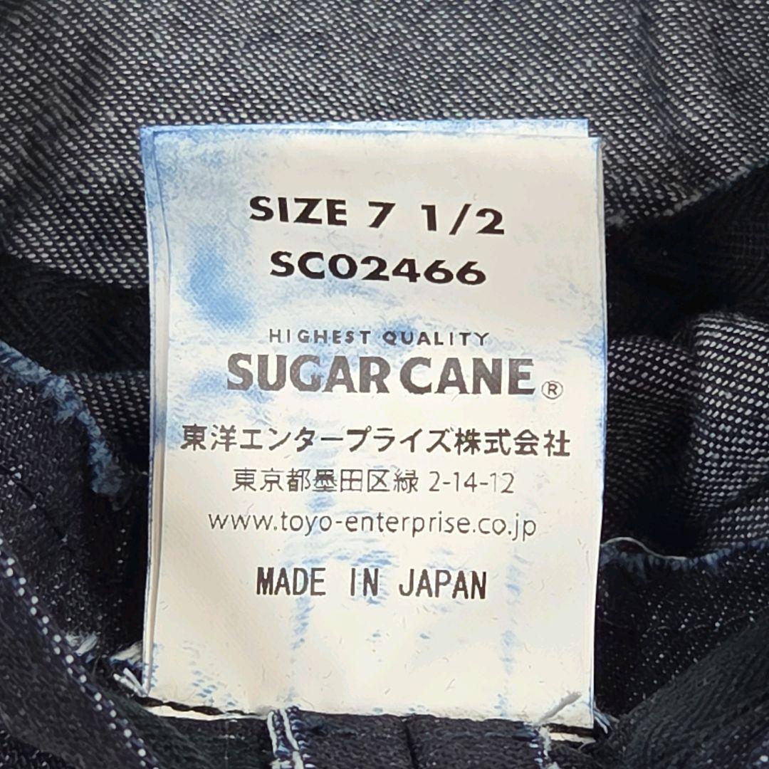 未使用級✨シュガーケーン 10ozデニム ポークパイハット インディゴ 1/2