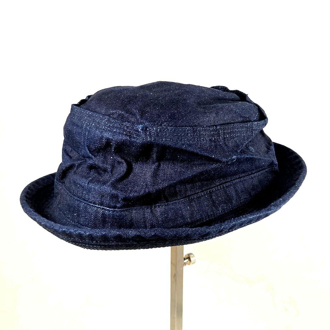 未使用級✨シュガーケーン 10ozデニム ポークパイハット インディゴ 1/2