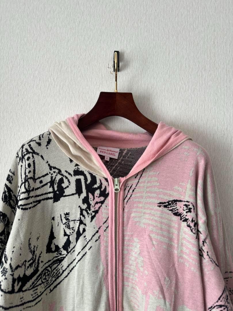 トップス Vivienne Westwood Pattern Zip up Parka