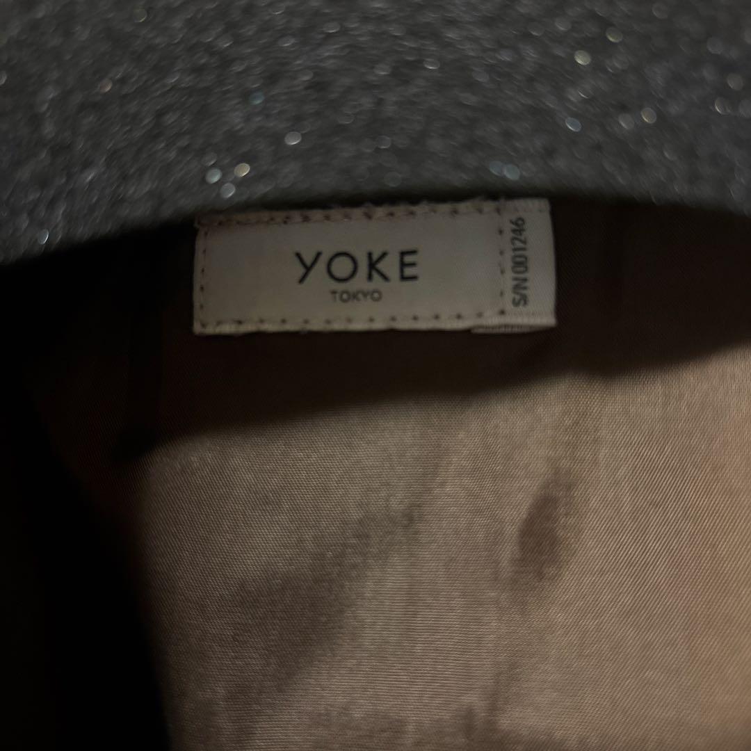 YOKE Carf Leather Truck Jacket ブラウン　2