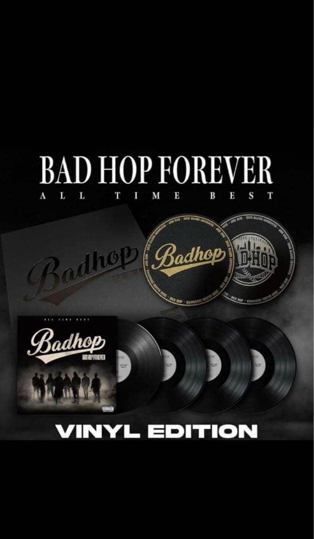 Badhop BAD HOP FOREVER レコード盤