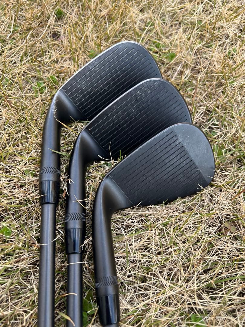 PXG ウェッジ 3本セット ブラック仕上げ 50、54、58度⭐︎美品