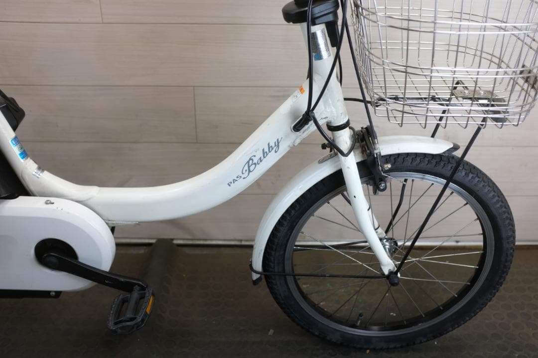 電動自転車ヤマハPAS　Babby20インチ3段12.8Ah（4点灯）充電器あり