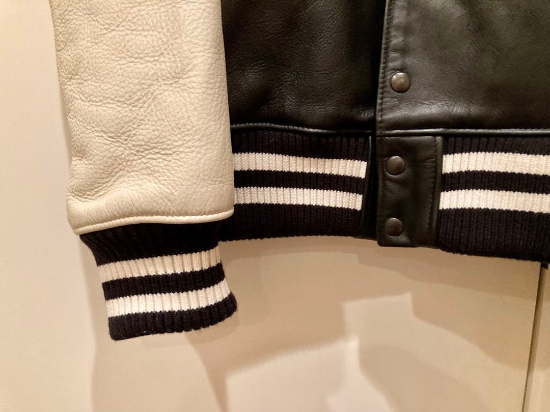 JUNYAWATANABE×Schottコラボレザースタジャン