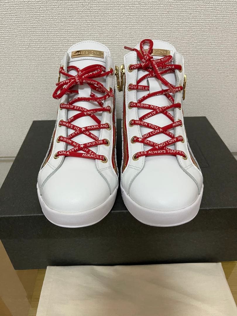 シューズ(男性用) MARK&LONA Encore Zip High-cut Sneaker