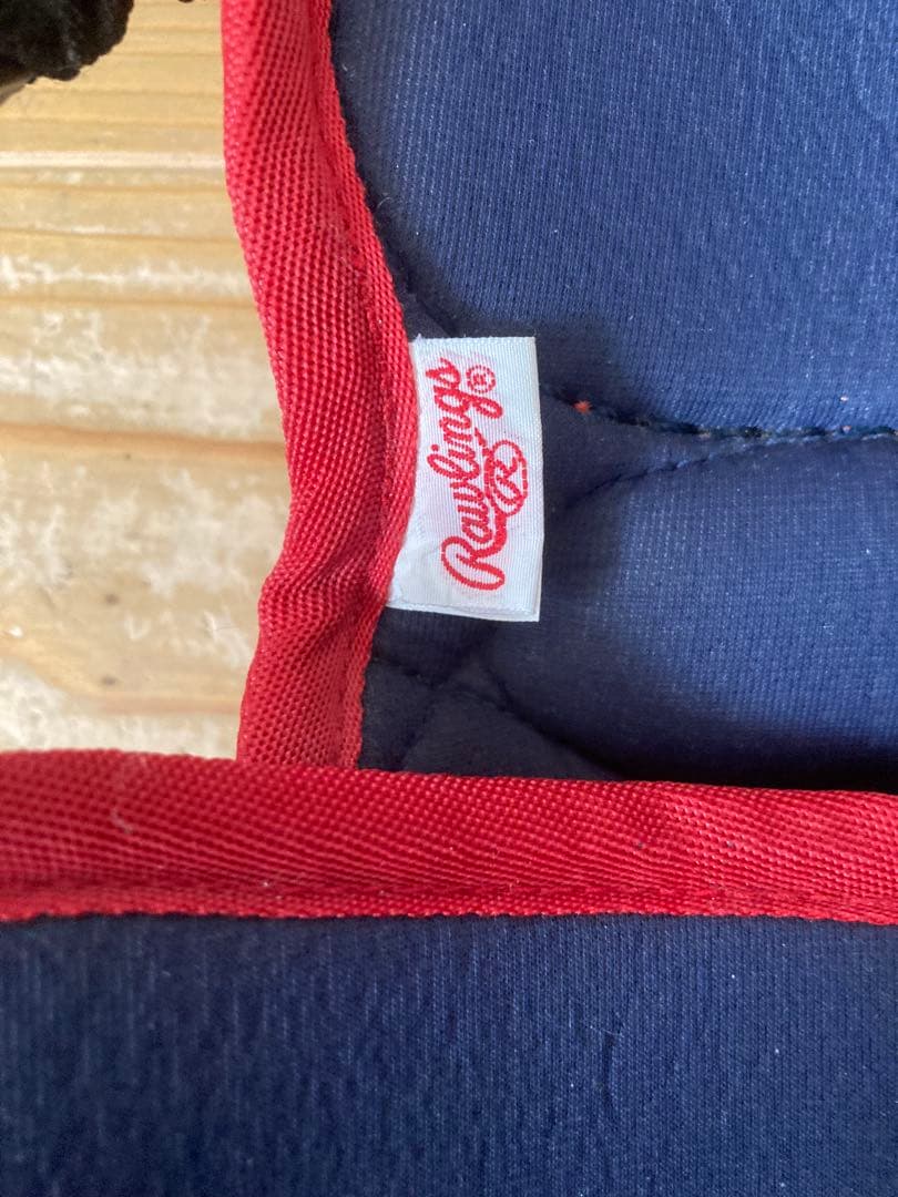 Rawlings キャッチャー用防具 レッド　足のみ