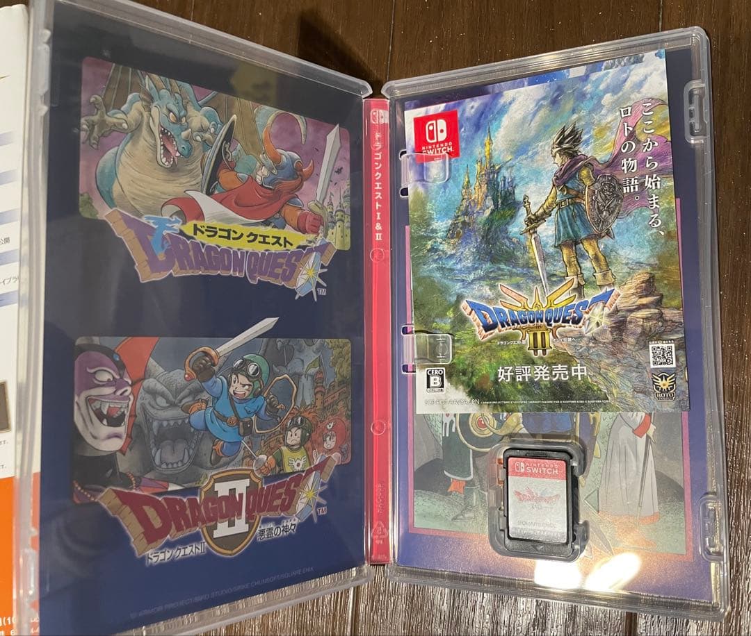 switch 版ドラゴンクエストI・II 攻略本 &ソフトセット ドラクエ1 2