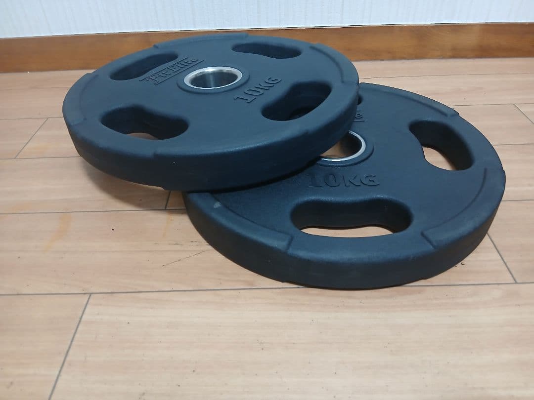 オリンピック バーベルプレート10kg x 2枚FitEliteフィットエリート