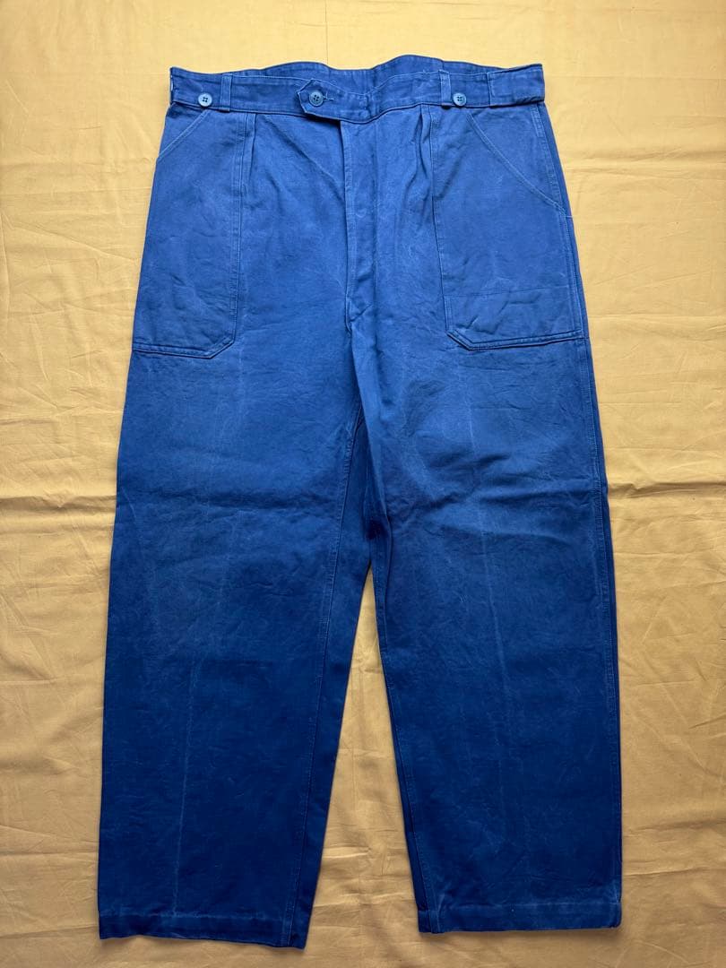 vintage ユーロ　50s〜60s フレンチ　ワークパンツ　ベイカーパンツ