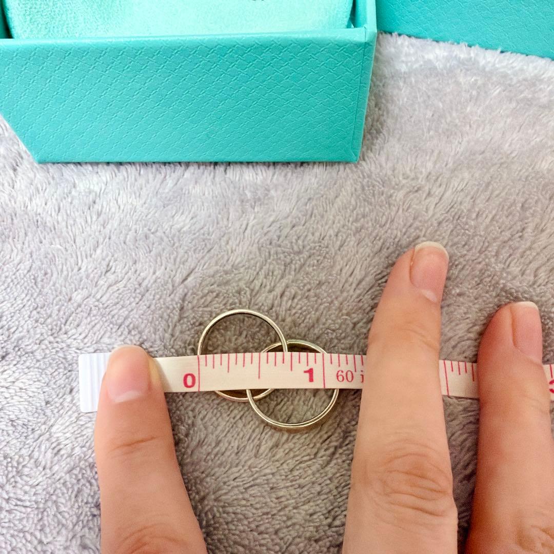 Tiffany シルバーリング　巾着、箱付き