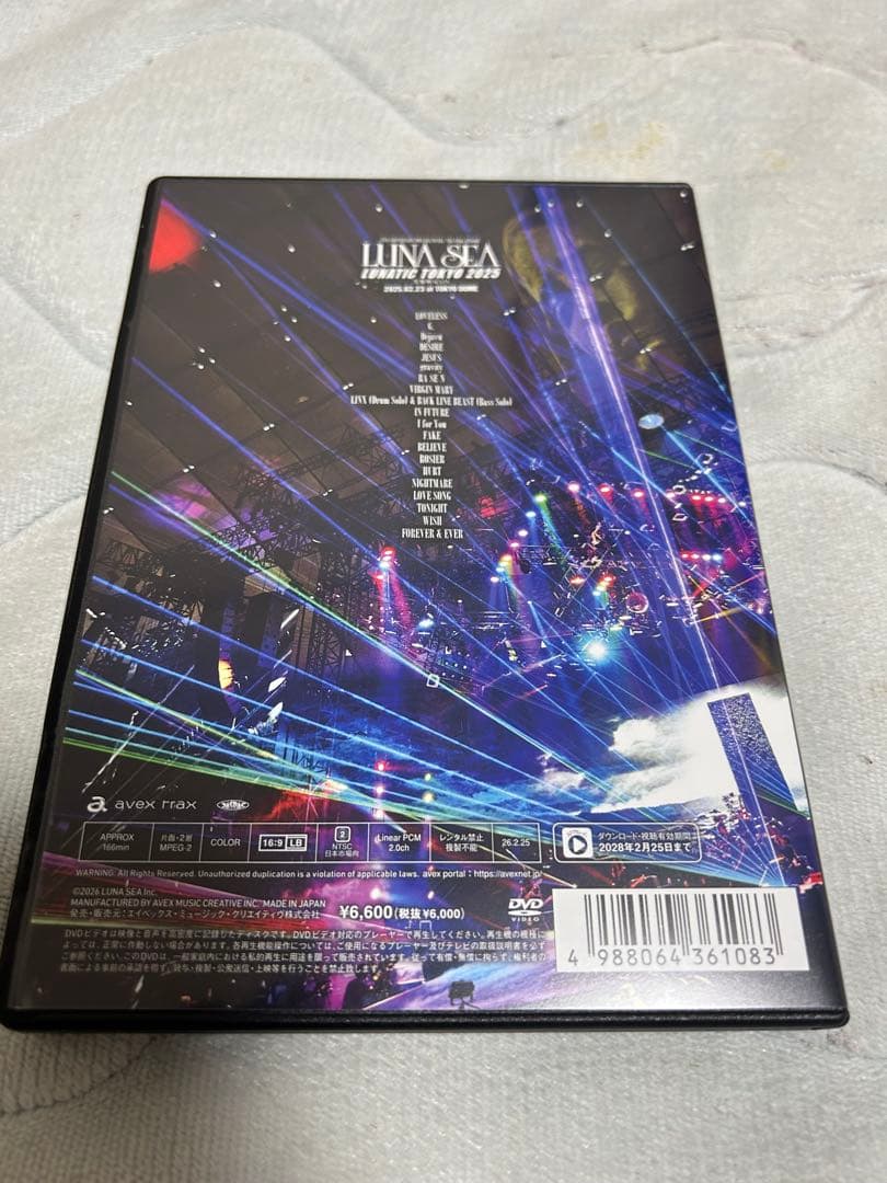 LUNA SEA LUNATIC TOKYO 2025 東京ドーム