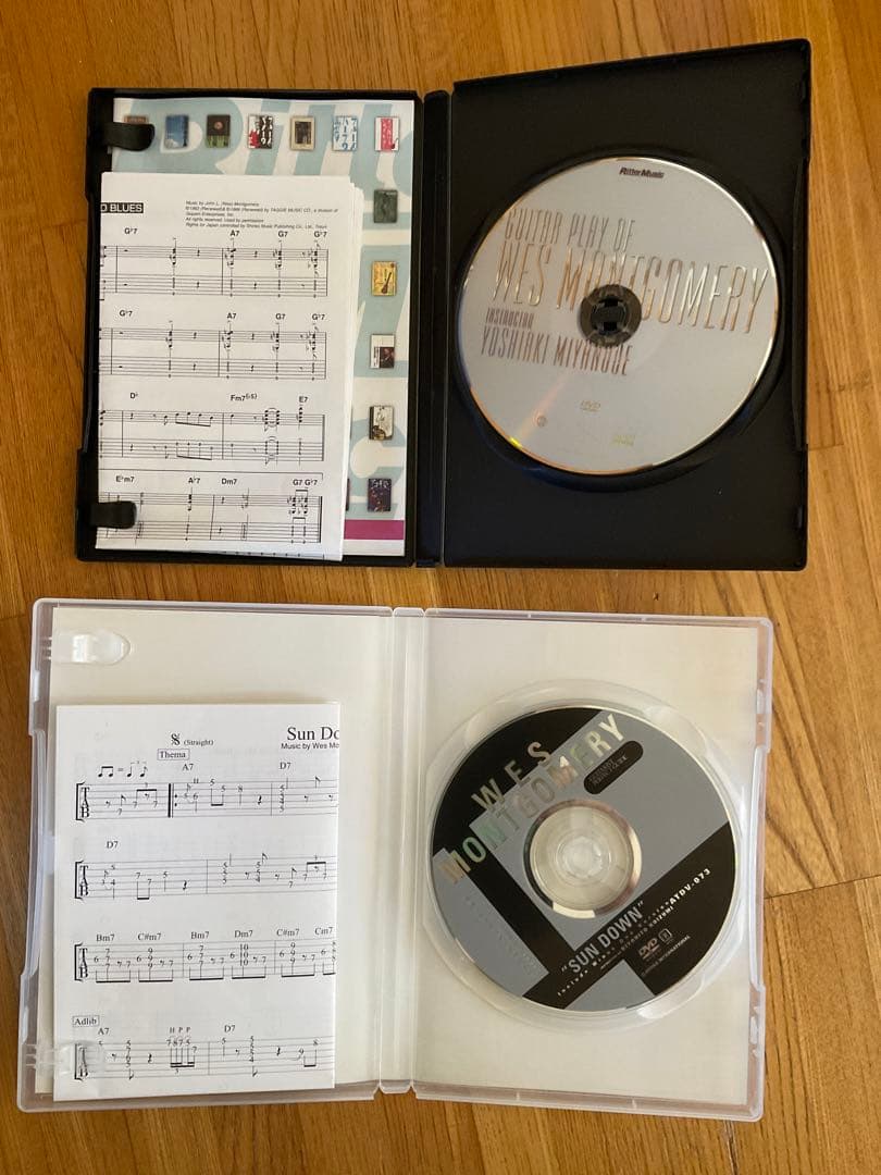 ウェス モンゴメリー奏法　DVD 楽譜付き　宮之上貴昭　小泉清人