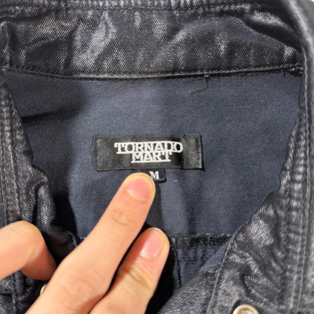 00s TORNADO MART coating jaket waxed デニム