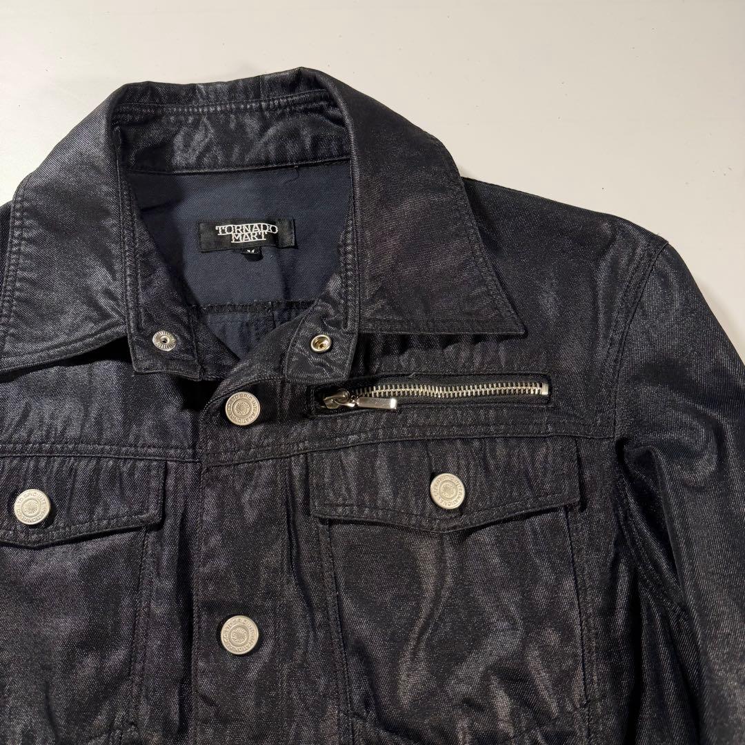 00s TORNADO MART coating jaket waxed デニム