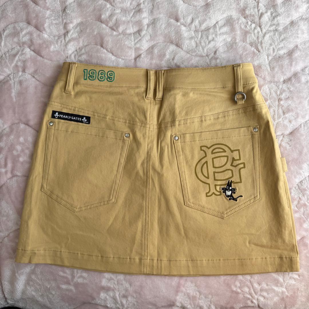 《新品》PEARLY GATES ×ニャロメ　スカート