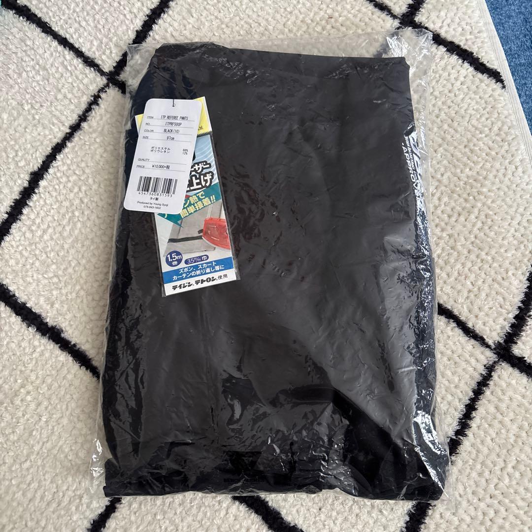 バスケットボール　レフリーパンツ　 裾上げテープ付き