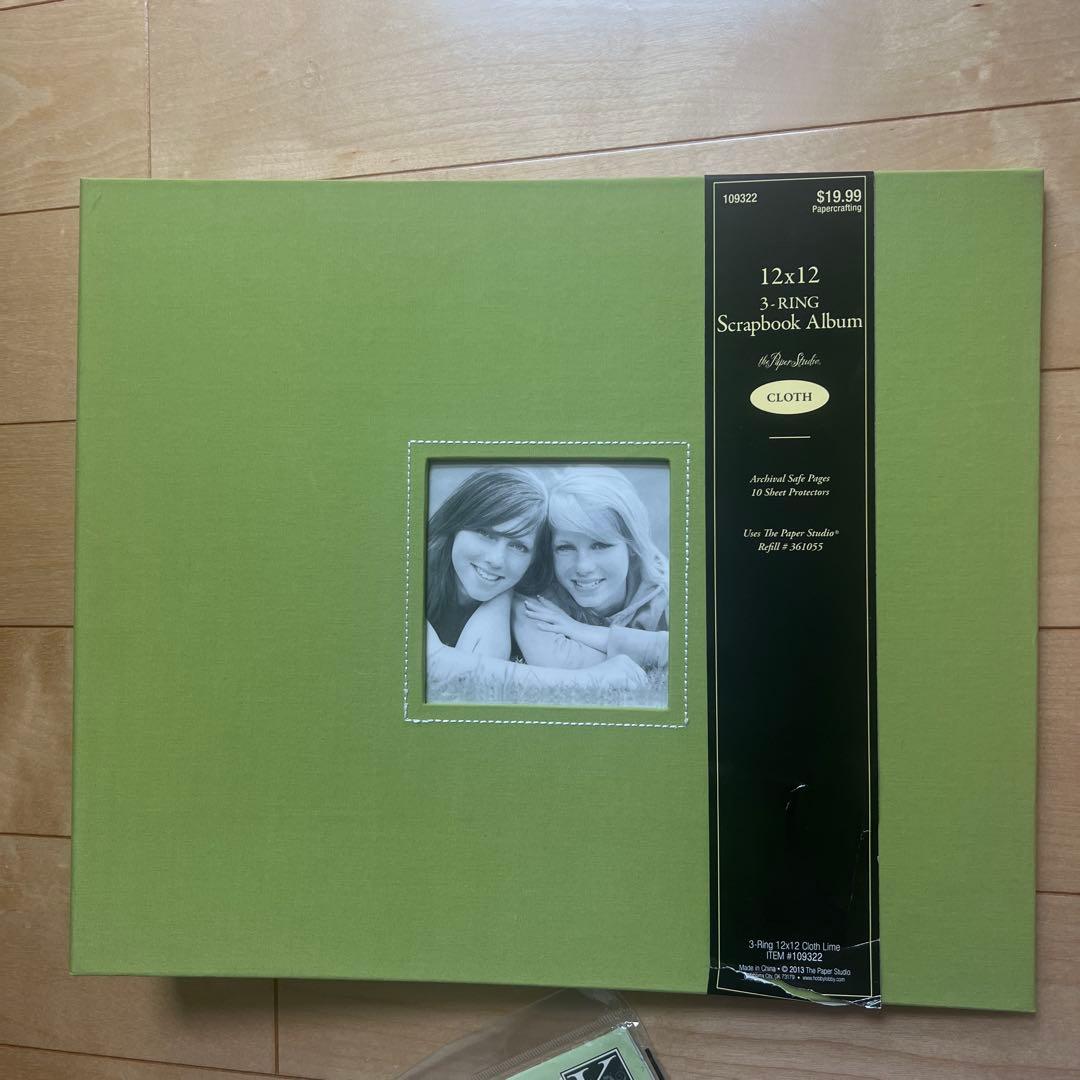 AMERICAN CRAFTS cloth album 12x12インチ2冊ほか