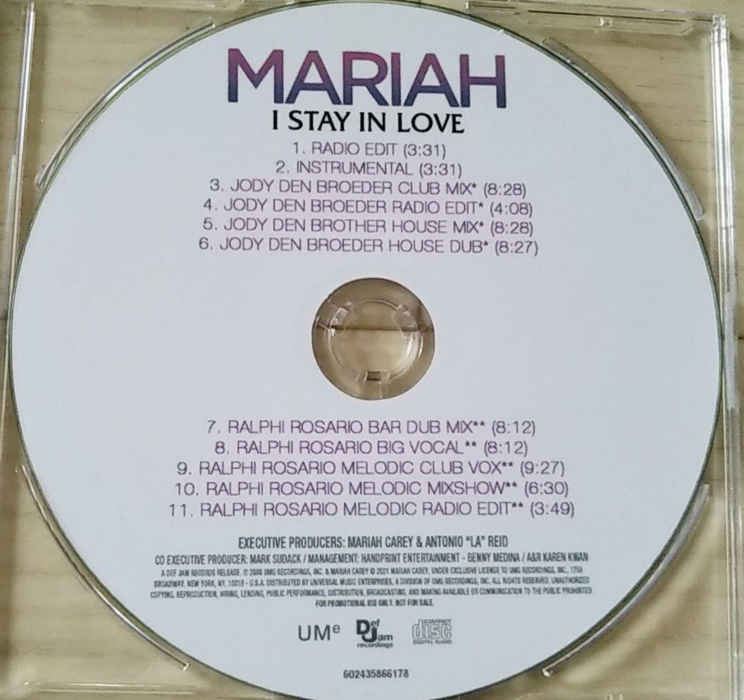MARIAH CAREY マライア・キャリー　I STAY IN LOVE
