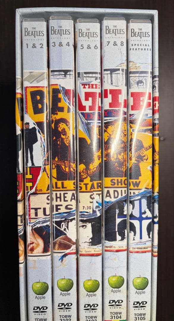 THE BEATLES ANTHOLOGY DVD初回限定盤（DVD5枚組）