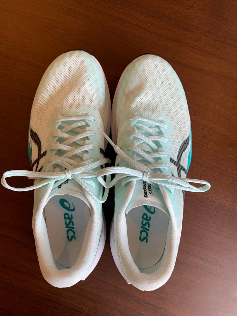 asics FlyteFoam ランニングシューズ ミントグリーン25.5㎝
