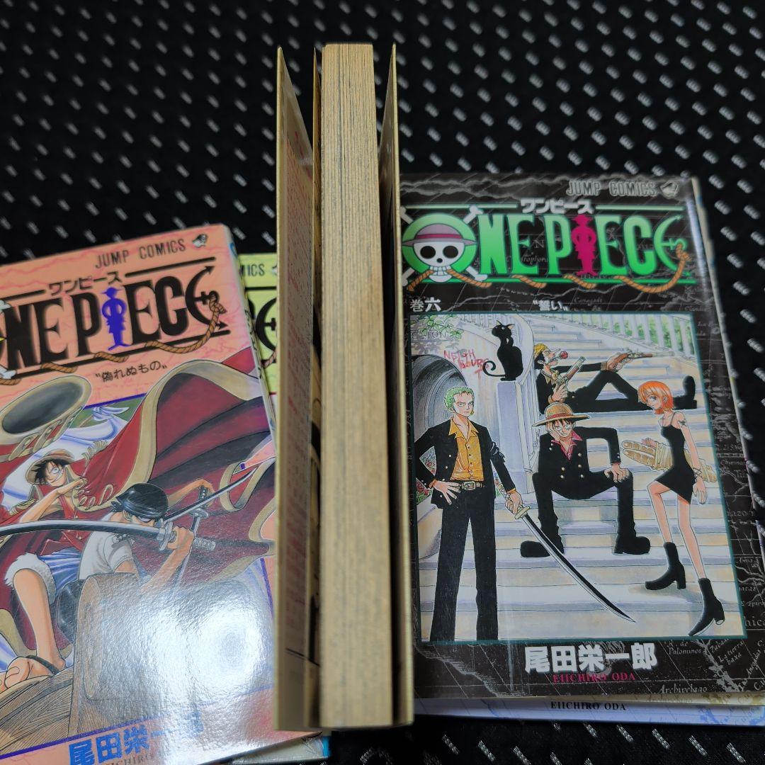 ONE PIECE 第1巻 初版　2巻 3巻オマケ付き
