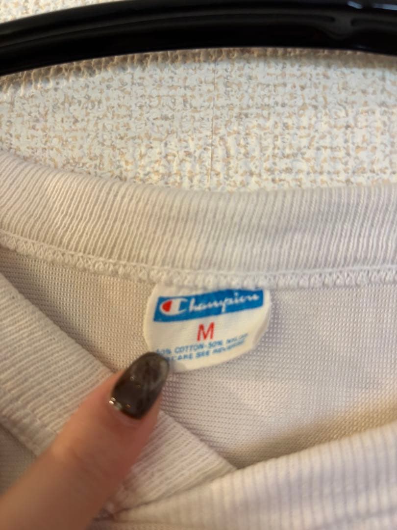 チャンピオン　バータグ　フットボールTシャツ　サイズM