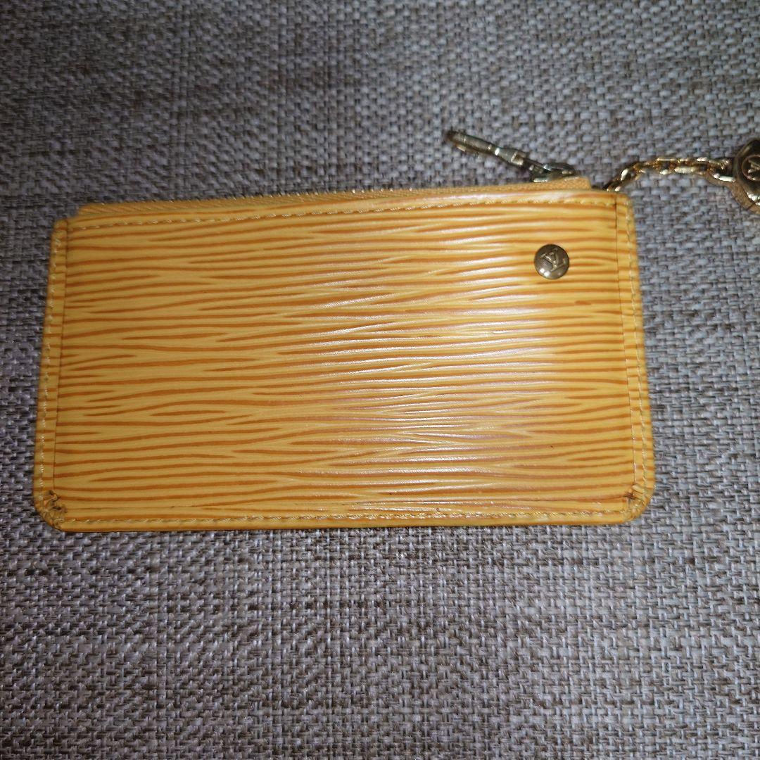 Louis Vuitton エピ キーケース 黄　ルイヴィトン　カードケース
