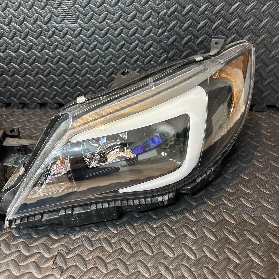 LED HID ヘッドライト インプレッサ　カスタム