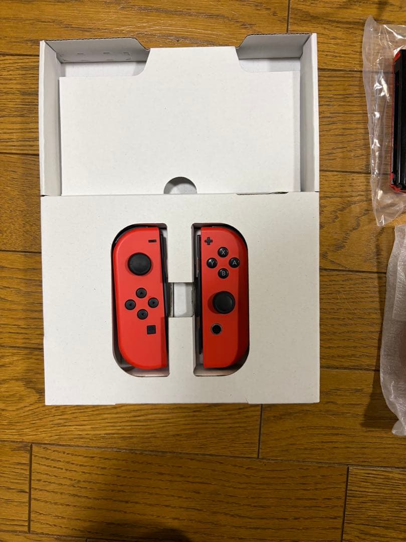 Nintendo Switch 有機ELモデル　マリオレッド 純正プロコン付き
