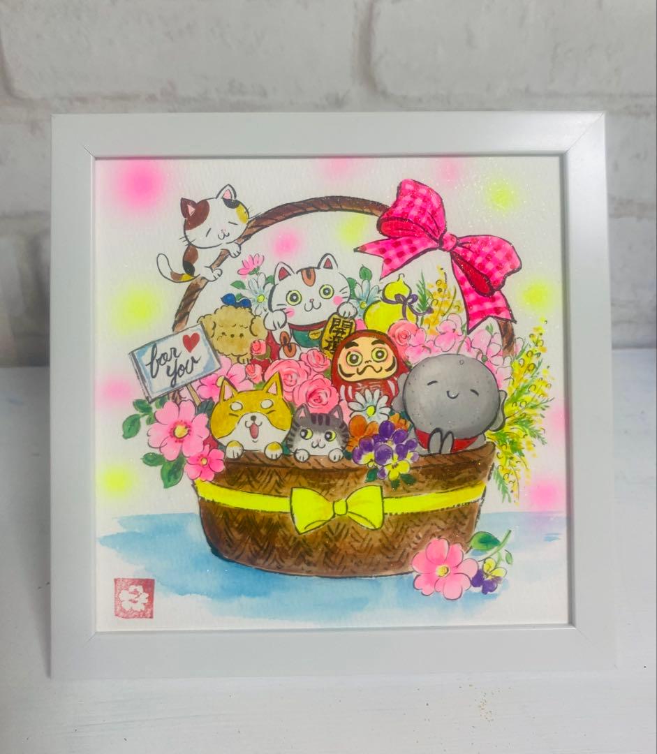 ぷうあ 絵画二点