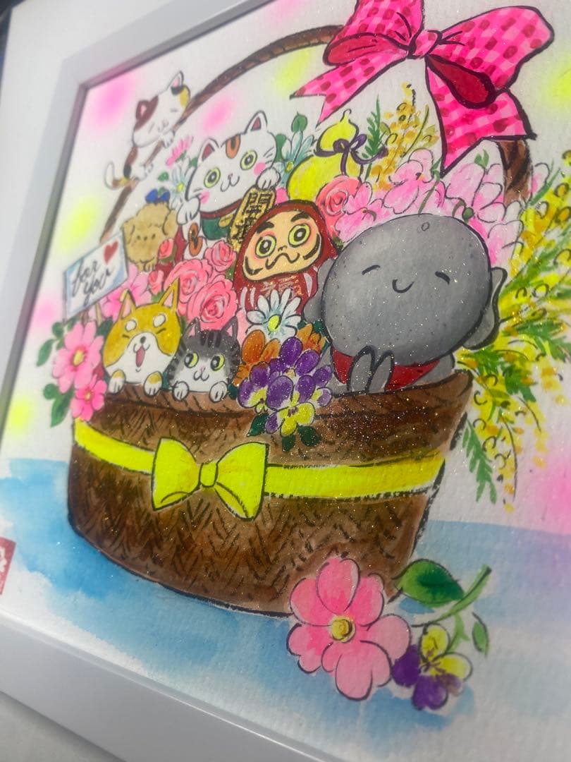 ぷうあ 絵画二点