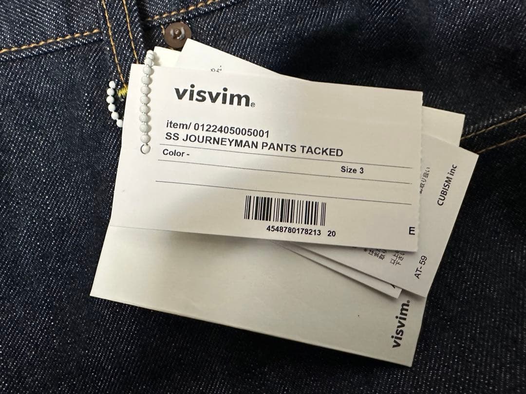 visvim SS JOURNEY MAN PANTS TACKED デニム 3